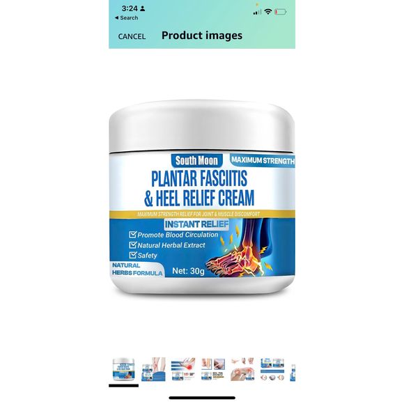 No Brand Bath & Body New Plantar Fasciitis Cream Plantar Fasciitis